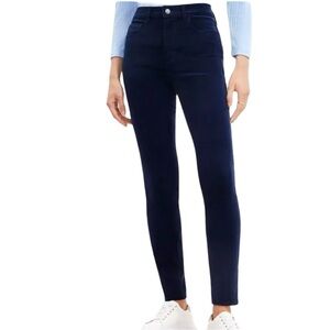 LOFT Navy Corduroy Skinny Pants